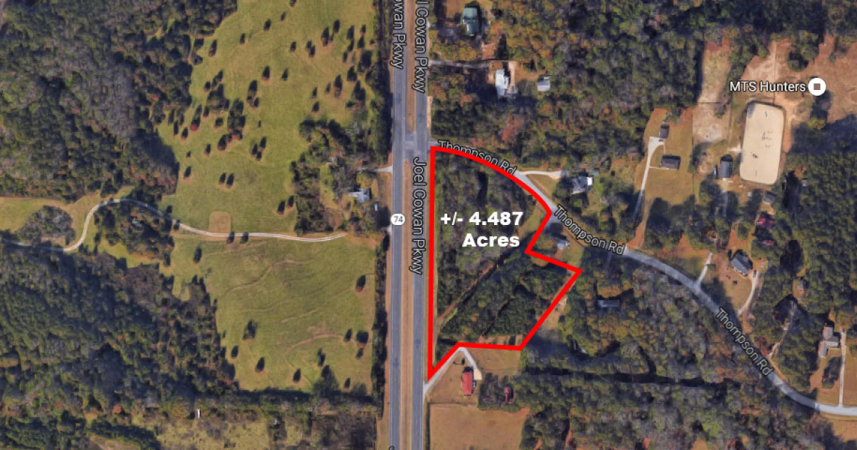 1-111 Thompson Rd, Tyrone, Fayette, United States 30290, ,Industrial Land,For Sale,Thompson Rd,1025