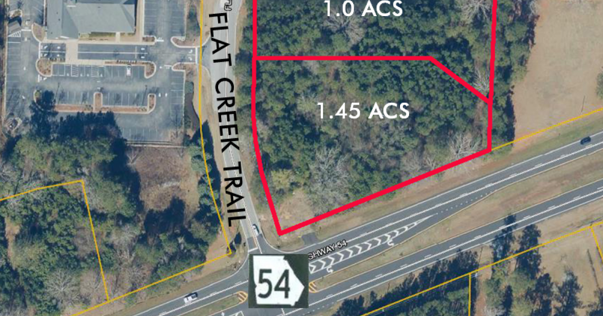 0 Hwy. 54 & Flat Creek Trail, Fayetteville, Fayette, United States 30215, ,Commercial/Other Land,For Sale,Hwy. 54 & Flat Creek Trail,1344