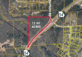 0 Hwy 54 E and Simpson Rd, Jonesboro, Fayette, United States 30238, ,Commercial/Other Land,For Sale,Hwy 54 E and Simpson Rd,1346