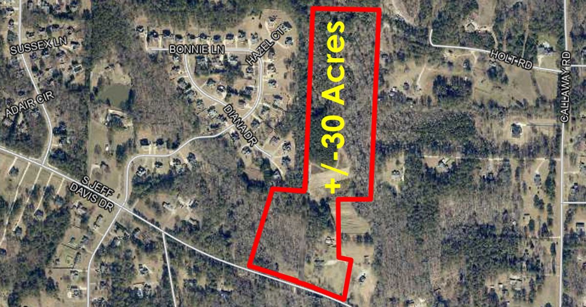 822 S Jeff Davis, Fayetteville, Fayette, United States, ,Commercial/Other Land,For Sale,S Jeff Davis,1503